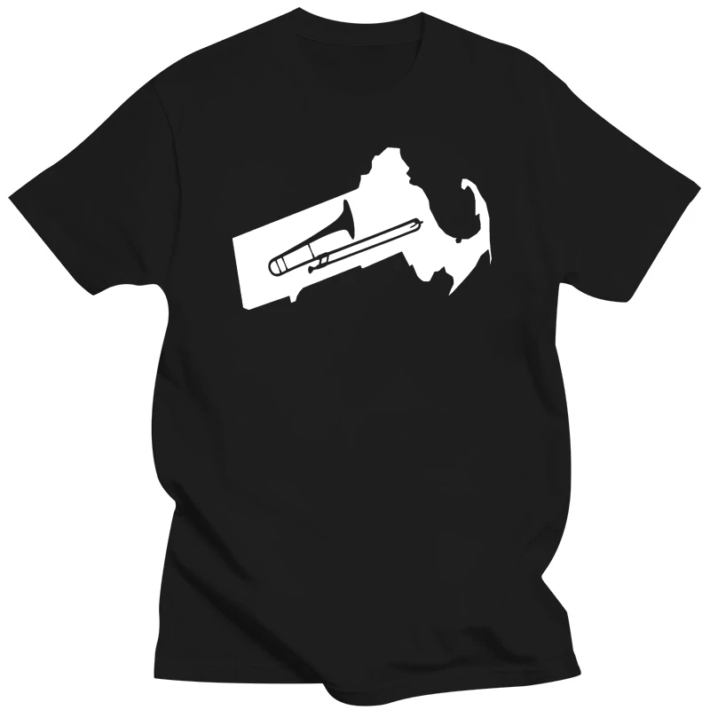 trombone massachusetts t shirt fitted co