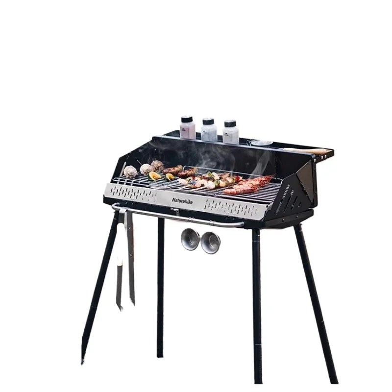 

Вертикальный гриль для барбекю, бытовой гриль для барбекю, портативный складной угольный гриль для улицы, угольный пожарный гриль, шампур для барбекю g