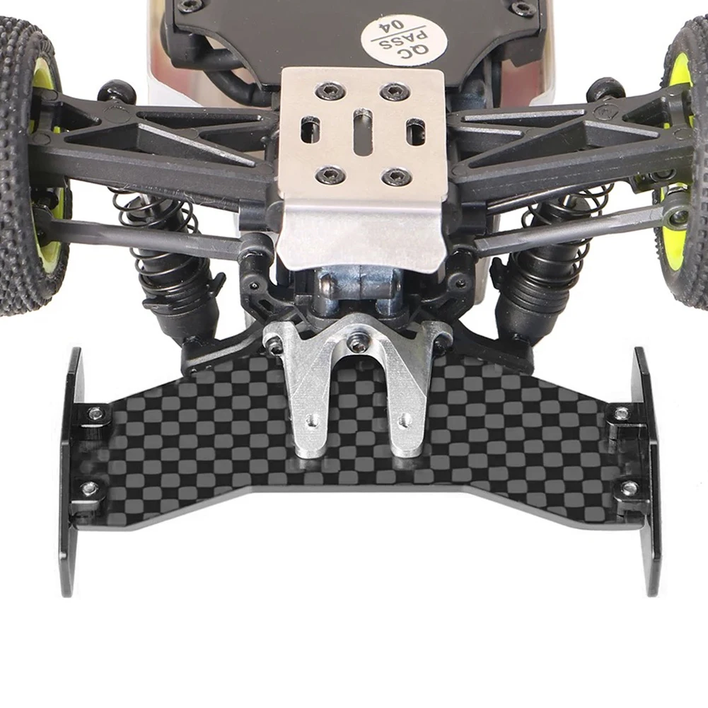 Carbon Fiber RC Rear Wing for Losi 1/24 Micro B - Lightweight High-Speed Upgrade, Easy Install