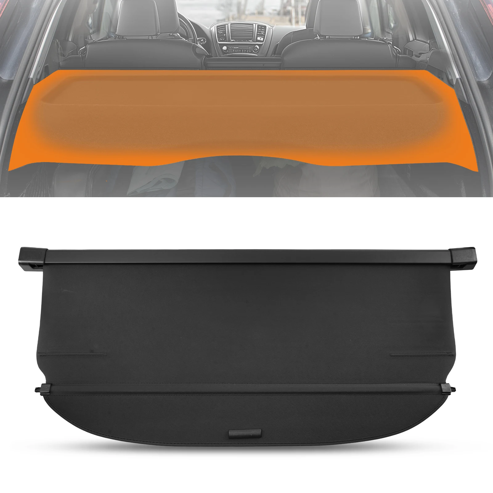 

Trunk Shielding Load Boot Cover for Jeep Compass/Patriot 2007-2017 Waterproof