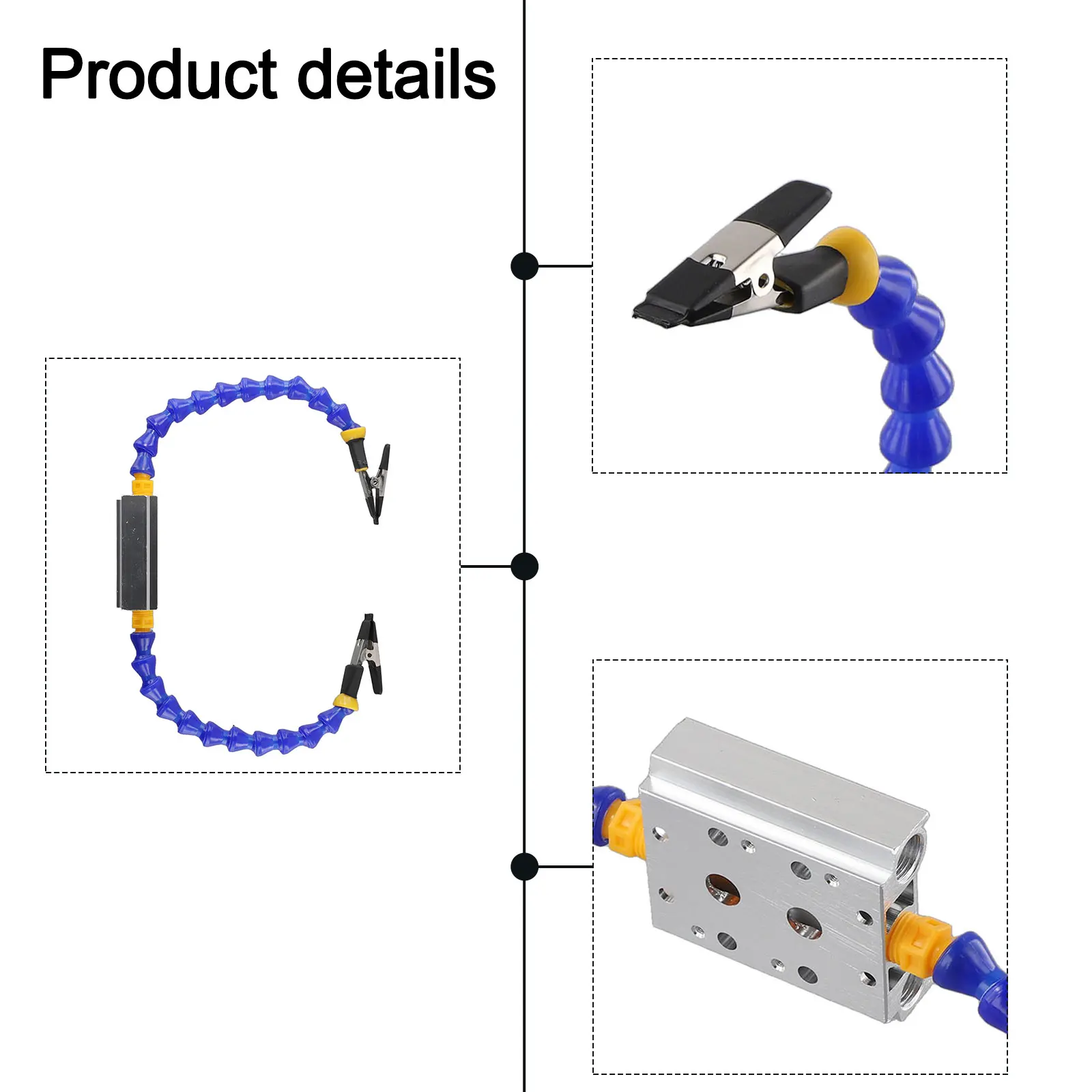 1pc Welding Table Clamp Third 2/4/6 ClawsHand Tool Flexible-Arms Soldering Station Repair Tool Metal Processing Accessories