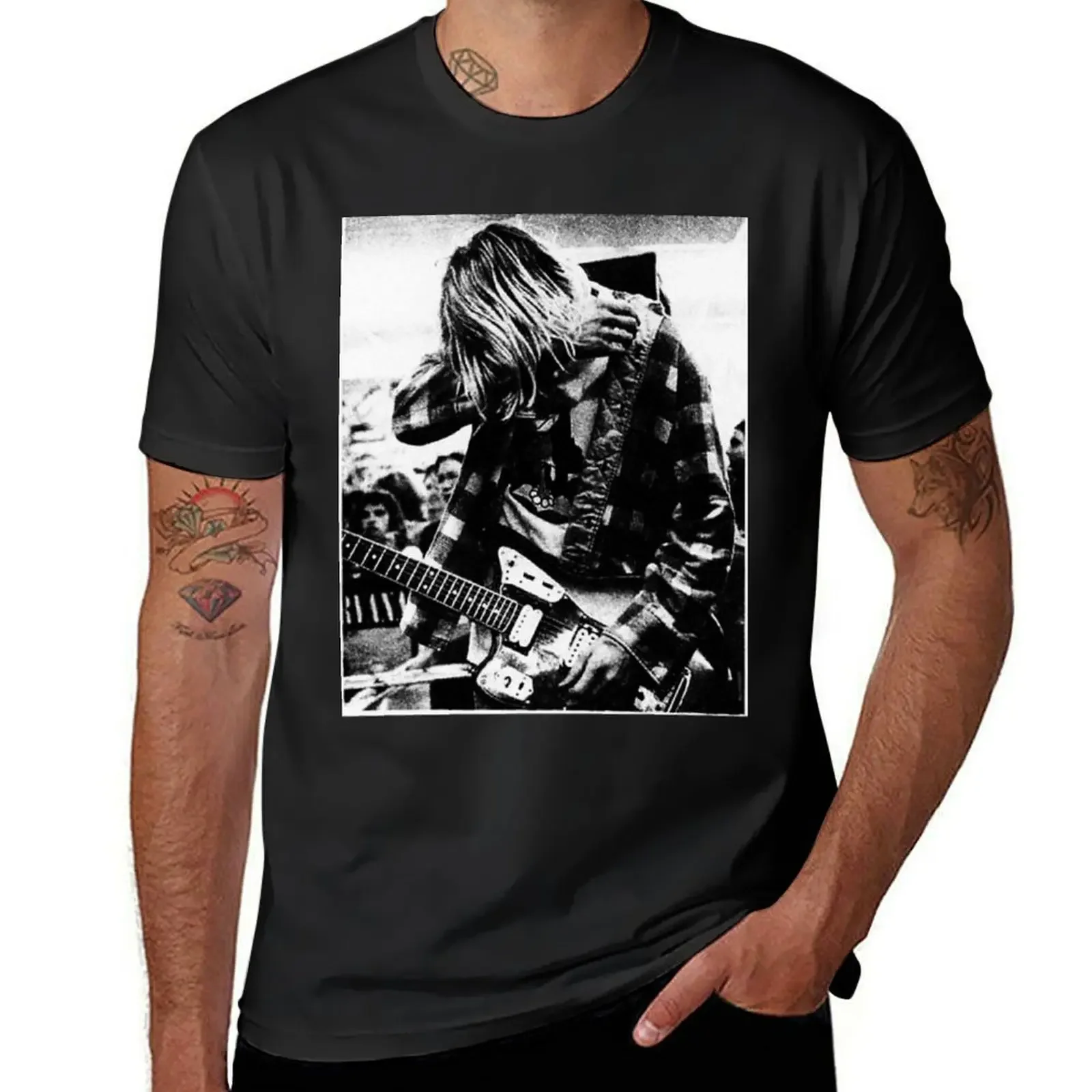 Kurt C Concert T-Shirt basketball graphic tees customizeds quick-drying custom t shirt mens t shirts top quality