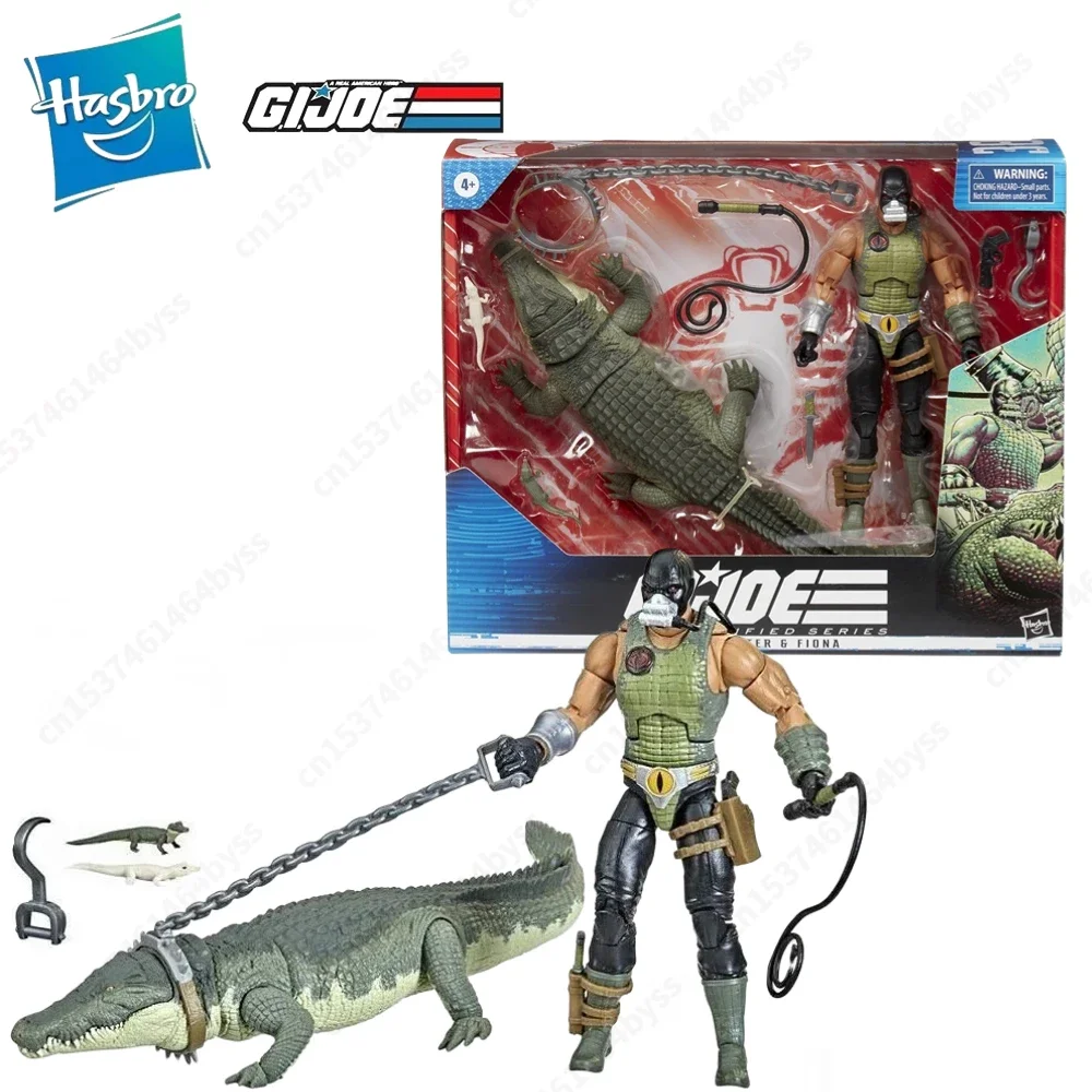 

G.I. Joe GI JOE Classified Series 38 Croc Master G Fiona Action Figure Model Toy Collection Hobby Gift