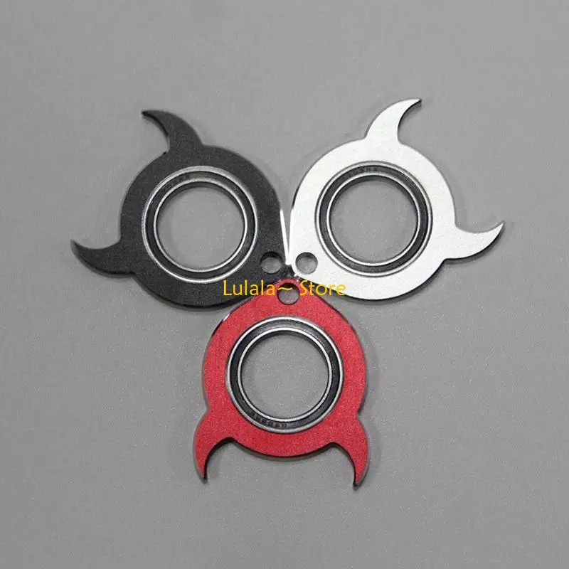 Y4QA القلق الإغاثة المفاتيح الدوار فيدجيتس لعبة معدنية الغزل خواتم الاصبع هدية