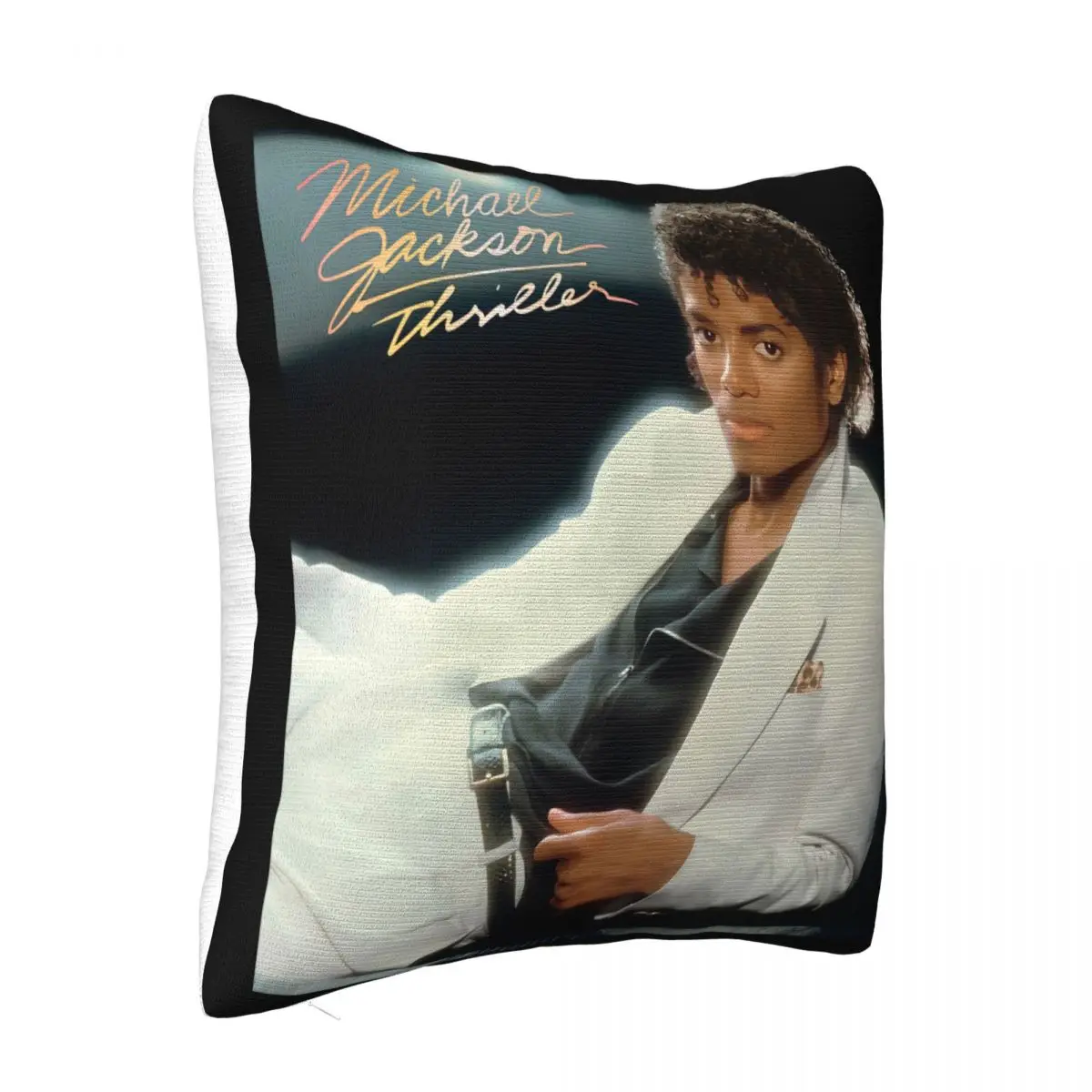 Nwt Michael Jackson Thriller 1982 Album Cover Men's Mug S3Xlblack Retro Vtg Women Men Pillow Case