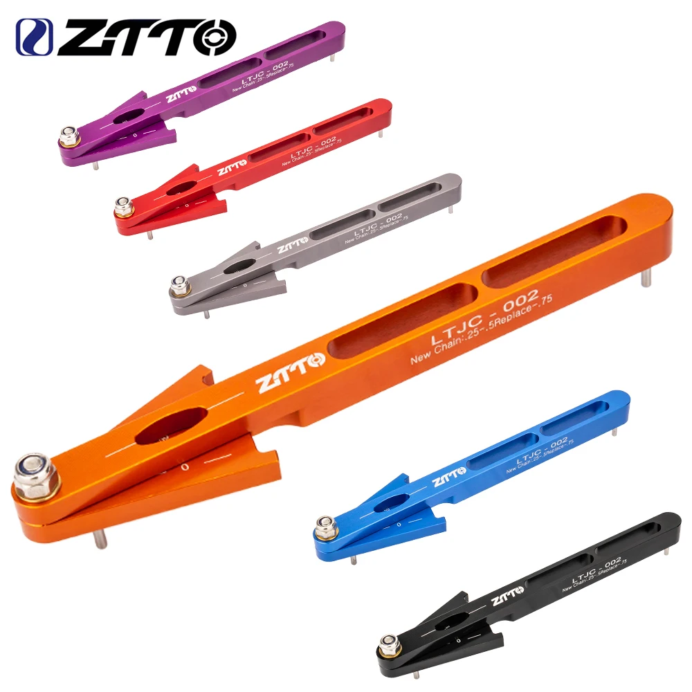 ZTTO MTB Bicycle Chain Wear Indicator Tool Chain Checker Kits Multi-Functional Chains Gauge Measurement For Mountain Road Bike