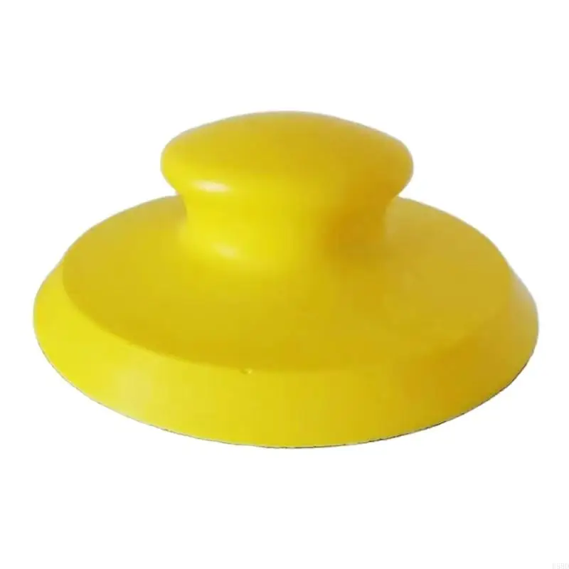 Versatile Yellow Polishing Pad Universal Polisher Attachment Detailing Tool for Automotive & Metal Oxidation Removal