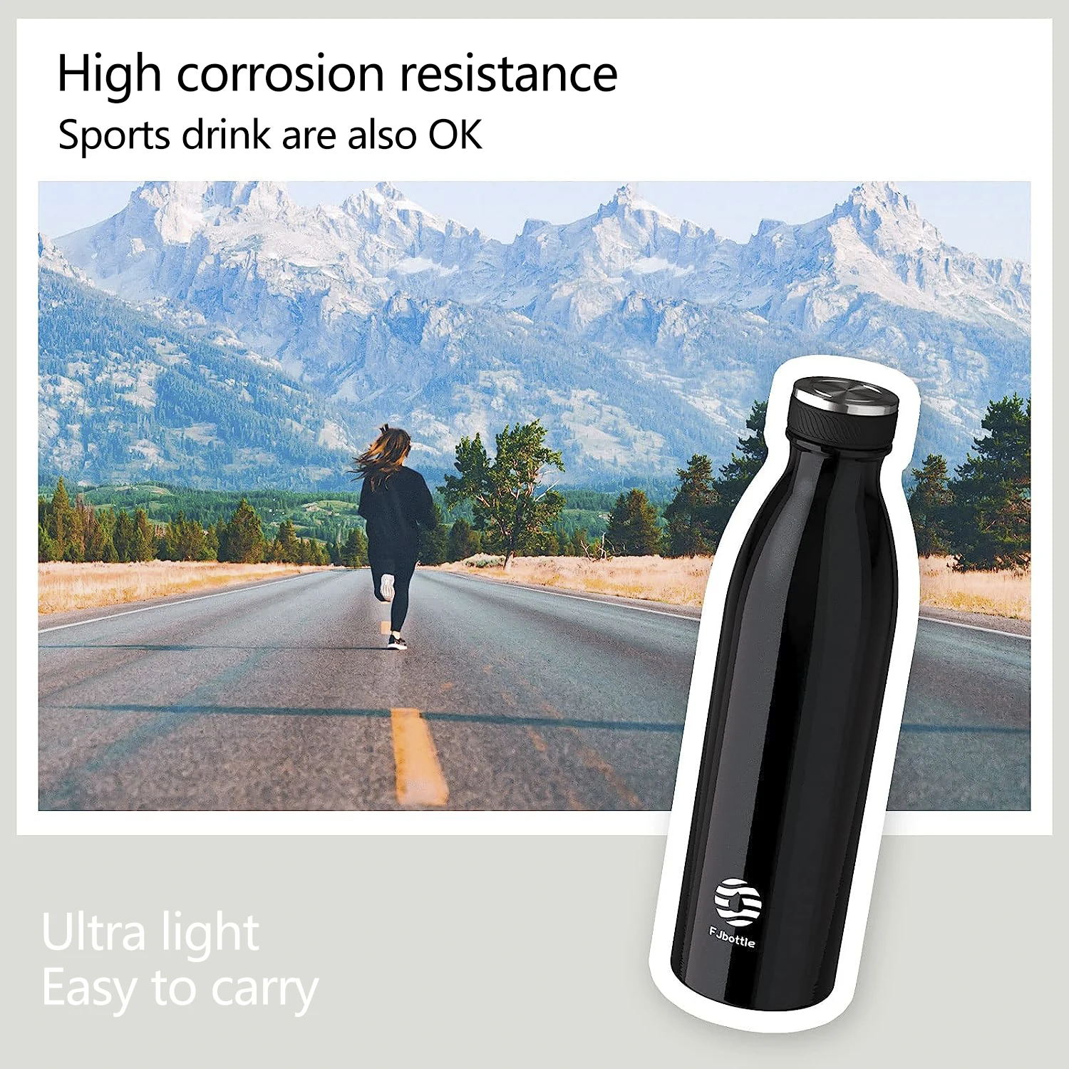 1 liter vacuum insulated insulated cup, insulated and cooled 1000ml stainless steel water bottle