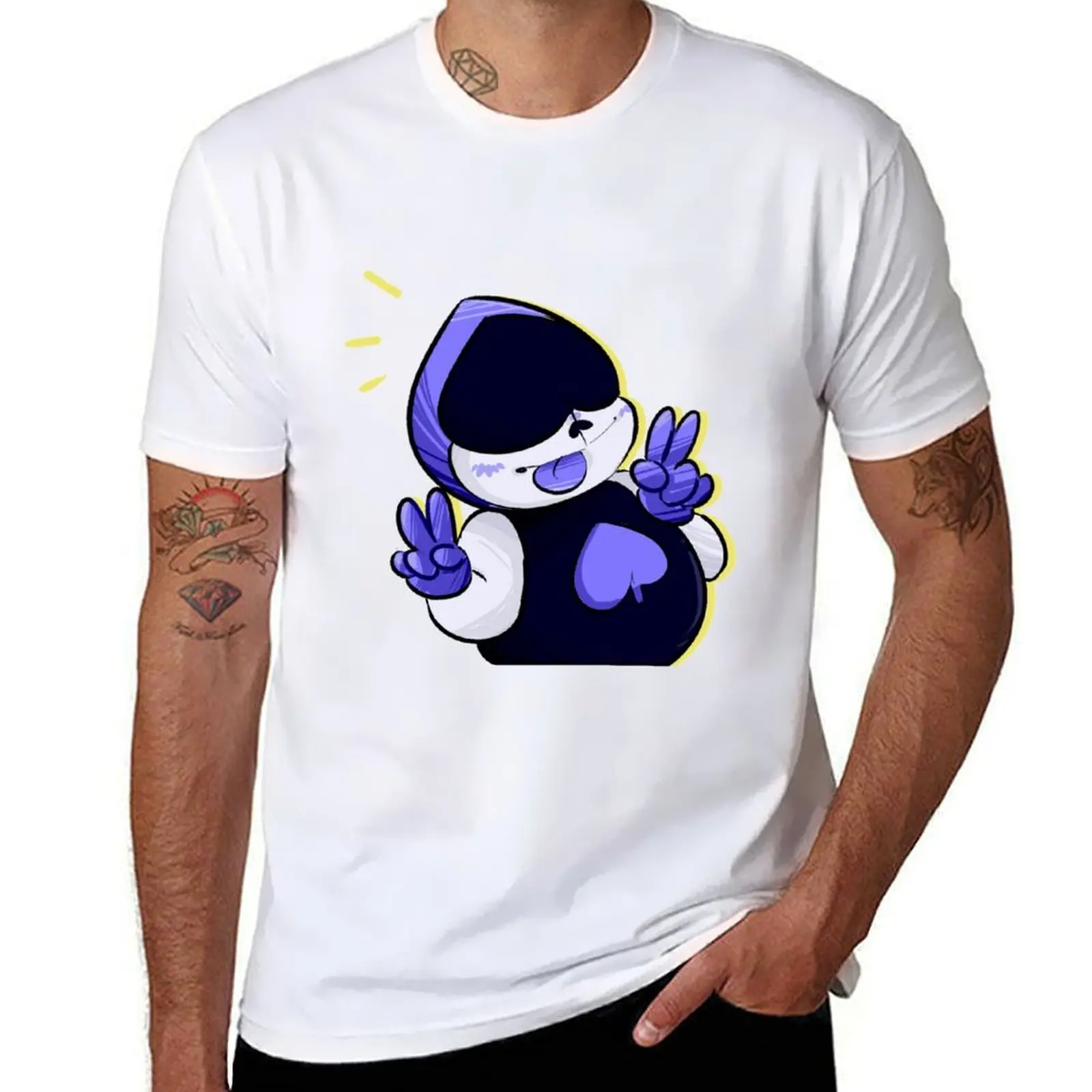 

Lancer Deltarune T-Shirt t shirts designer man t shirt summer T-Shirt
