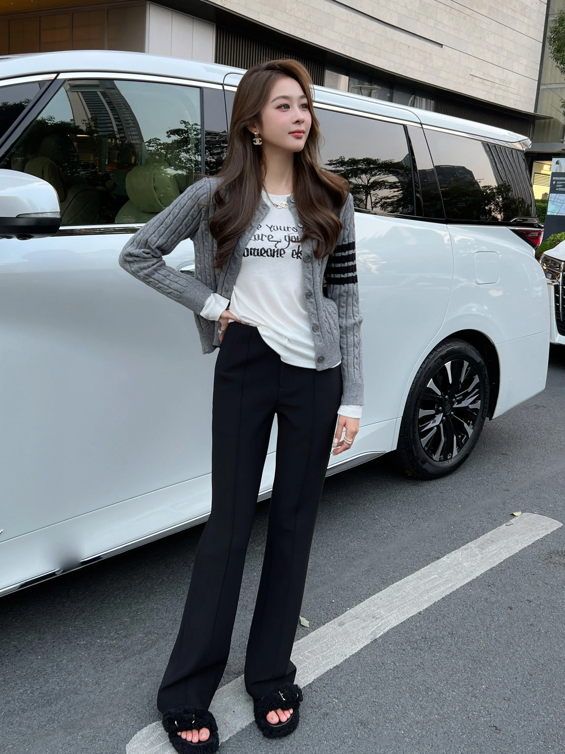 High Waist Flared L…