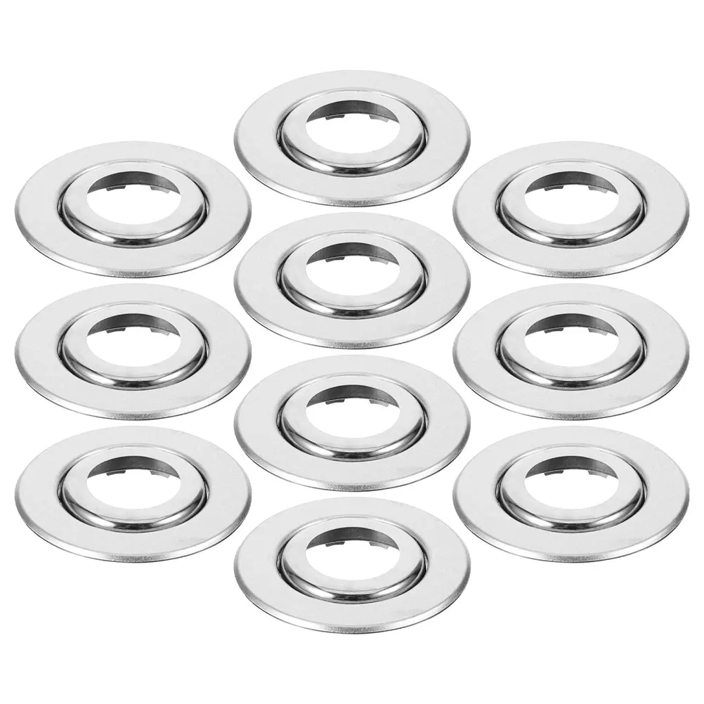 20 قطعة القرص المزدوج الزخرفية النار الرش يغطي الفولاذ المقاوم للصدأ قابل للتعديل الرش رئيس حماة أنابيب الجدار للسقف #4