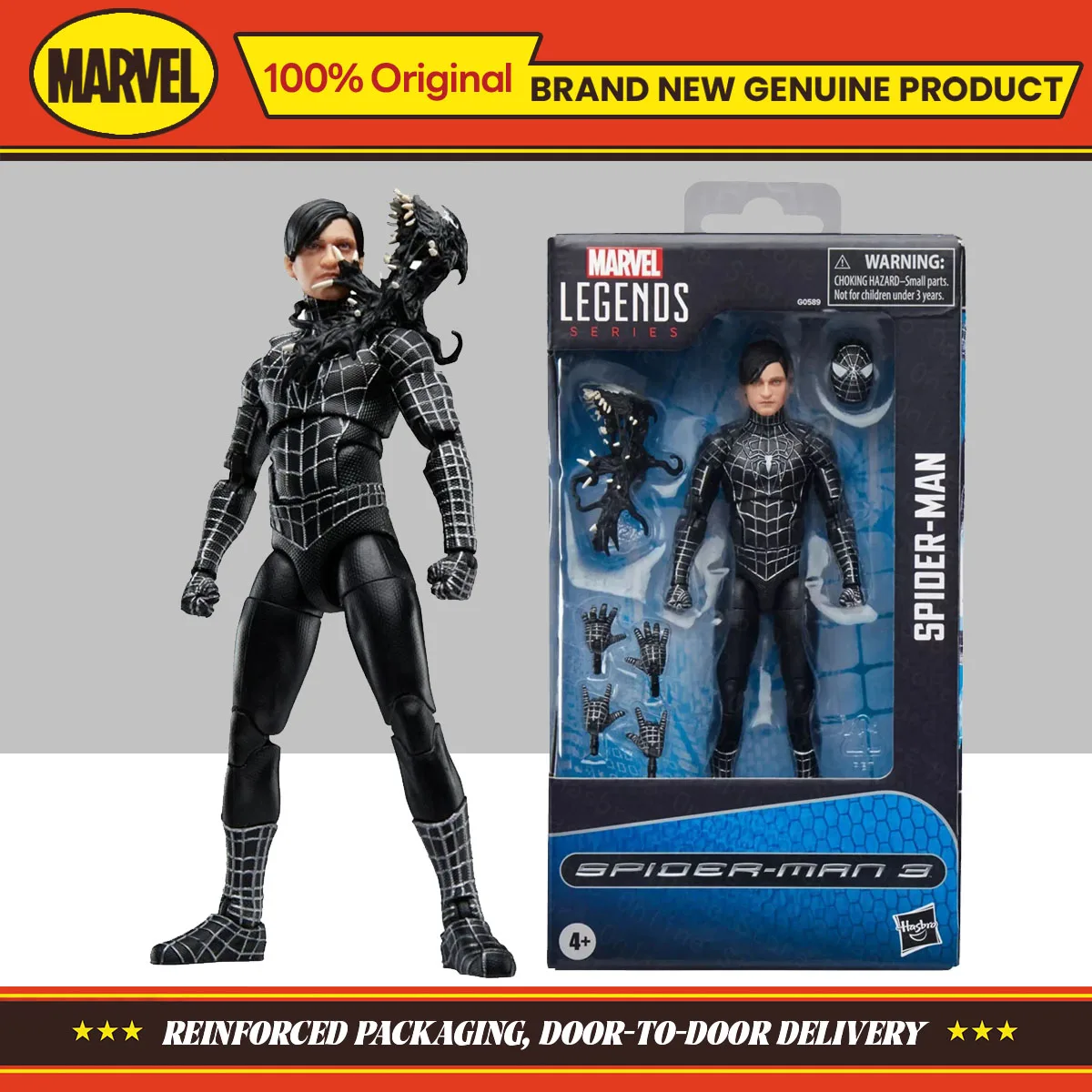 Auf Lager Hasbro Marvel Legends Series Spider-Man 15 cm Spider-Man 3 Actionfiguren-Sammlung