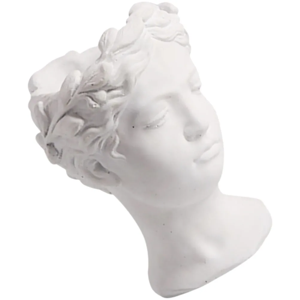 

Goddess Flower Creative Resin Planter Decor Statue Vase Unique Design Succulent Plant Container