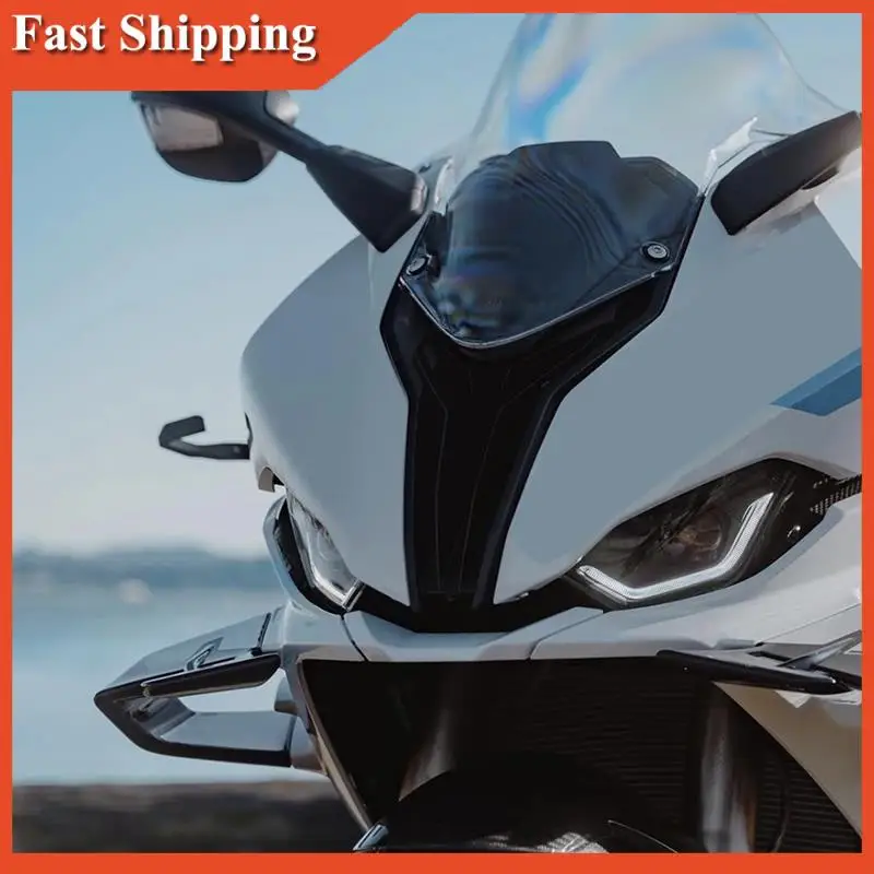 A90E-تعديل هدية لسيارات BMW S1000RR S1000 RR 2023 2024 ملحقات الدراجة النارية غطاء الشفاه الهوائي الأمامي هدية