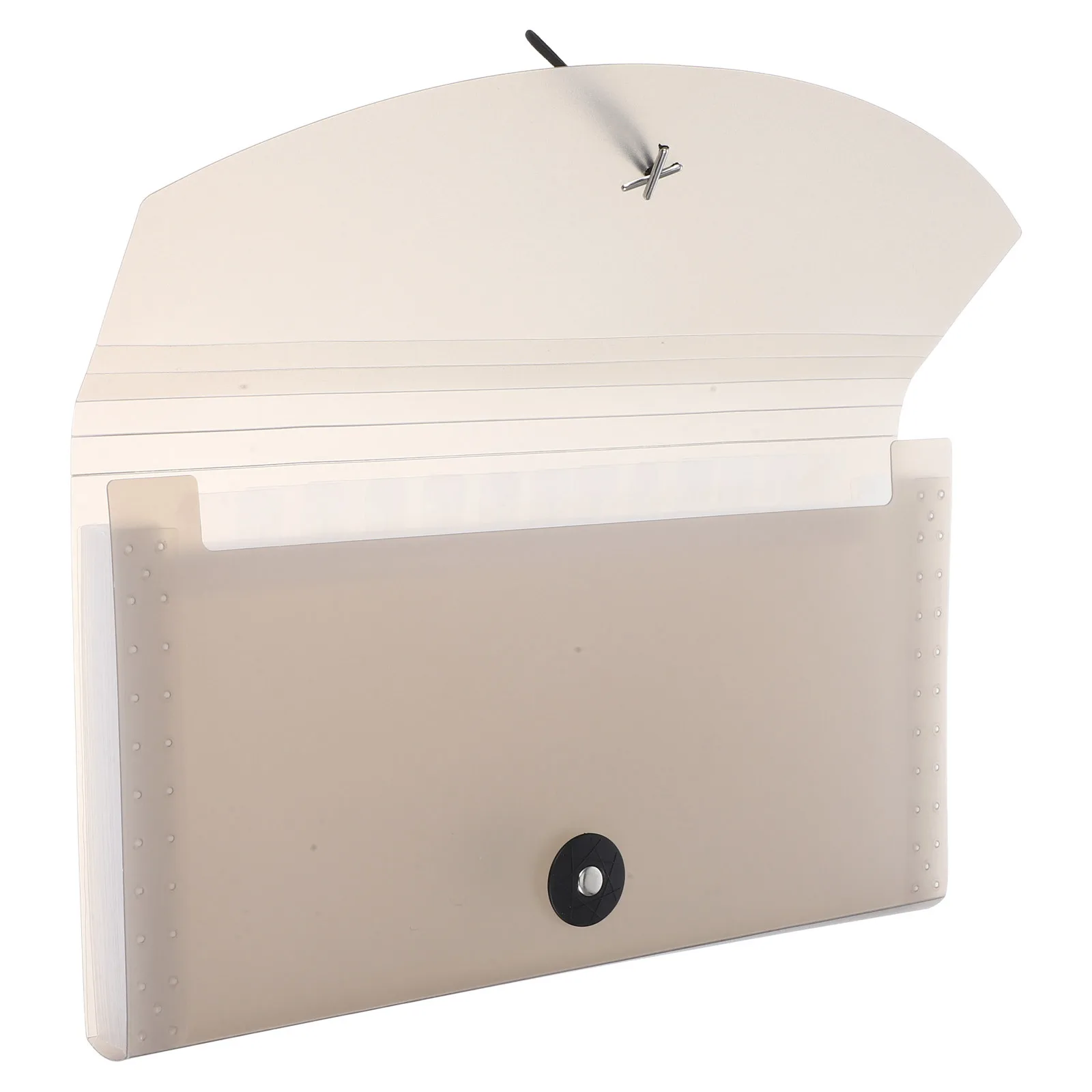 

A6 Expanding Folder Portable Accordion File Organizer For Receipts Documents Business Cards Multi-Grid File Holder Office