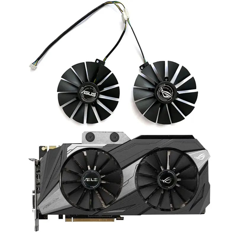 FDC10M12S9-C 95MM New For ASUS GeForce GTX1080ti ROG POSEIDON Platnium Graphics Card Replacement Fan