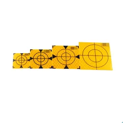 Gold Yellow Reflector Sheet Reflective Tape Target for Surveying and Mapping GPS Total Station 30/40/50/60mm 10Pcs/Lot