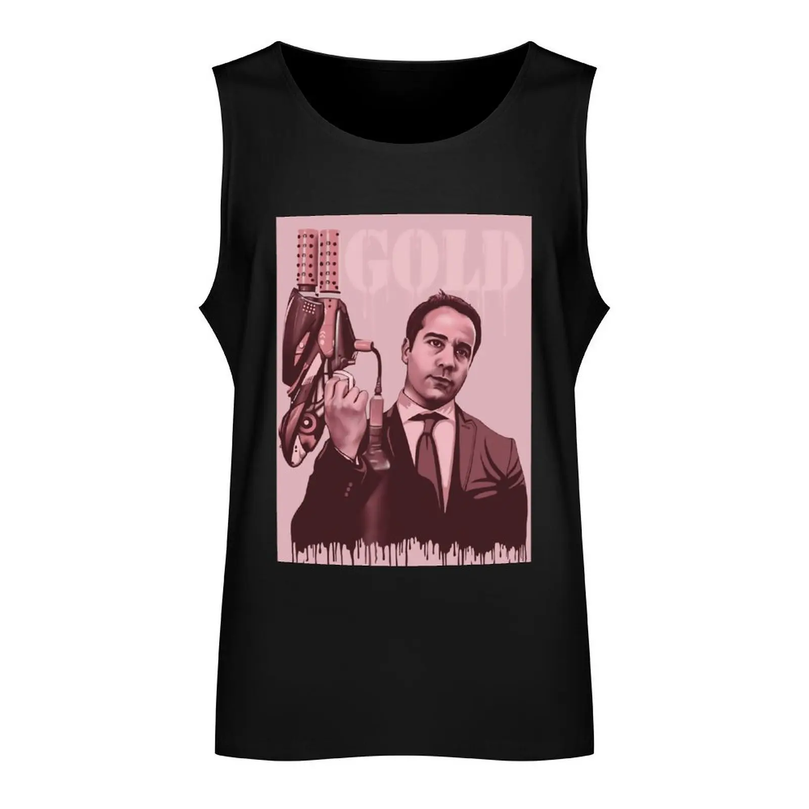 Ari Gold Entourage Canvas Print Tank Top Man summer clothes sports vest vests for men sleeveless vests