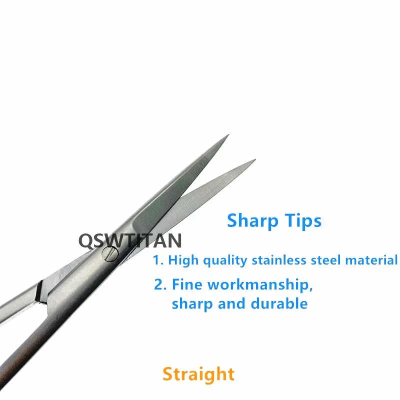 Dental Ophthalmic TC Plastic Scissors Veterinary Surgical Instruments