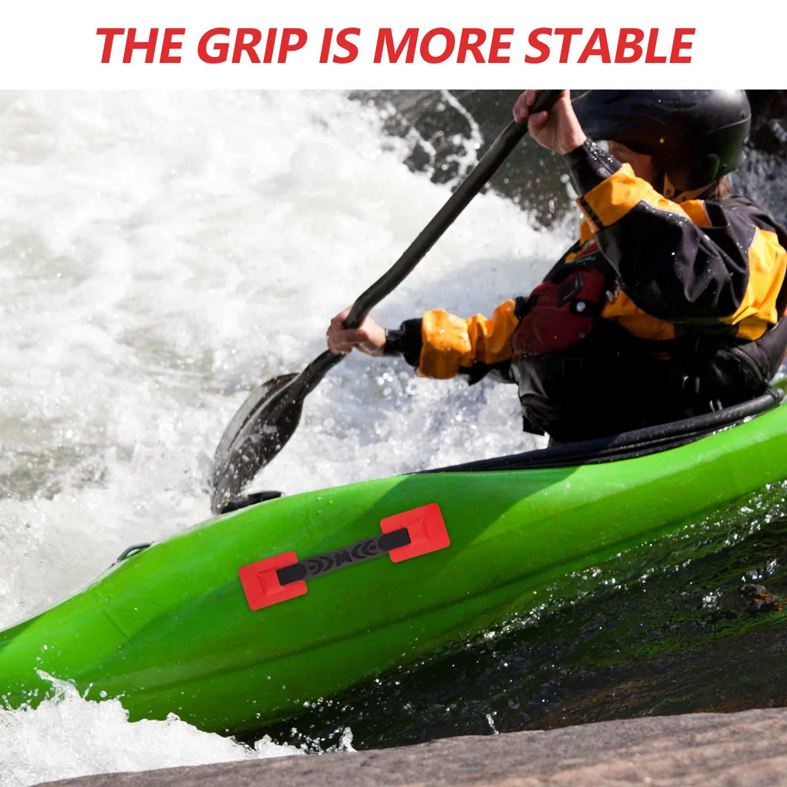 

2Pcs Inflatable Paddle Board Kayak Accessories Replacement Side Mount Nylon Carry Handles Ocean Boat Surfboard Handle Set