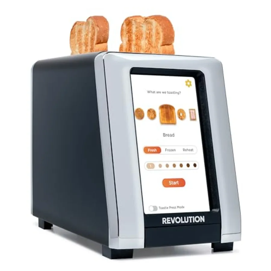 

R180 Connect Touchscreen Smart Toaster with High-Speed InstaGLO Technology 6 Bread Types 7 Browning Levels Toastie Press Mode i