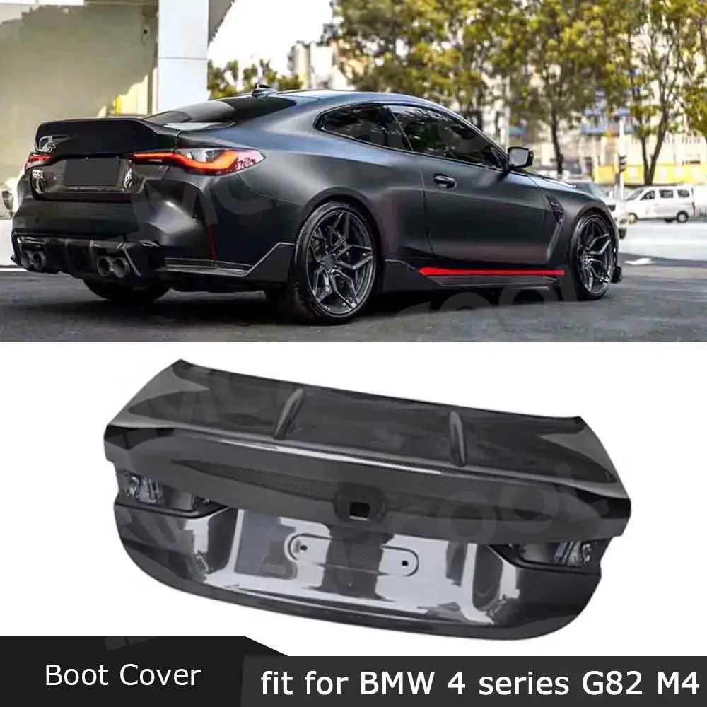 

JMCARCOOL задний спойлер багажника для BMW 3 4 серии G80 M3 G82 M4 2021 + сухой багажник из углеродного волокна, пластина, панель, спойлер, детали крыла