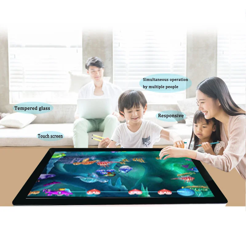 32-65 Inch Android Window System LCD Interactive Touch Screen Advertising Display Multifunctional Game Digital Signage For
