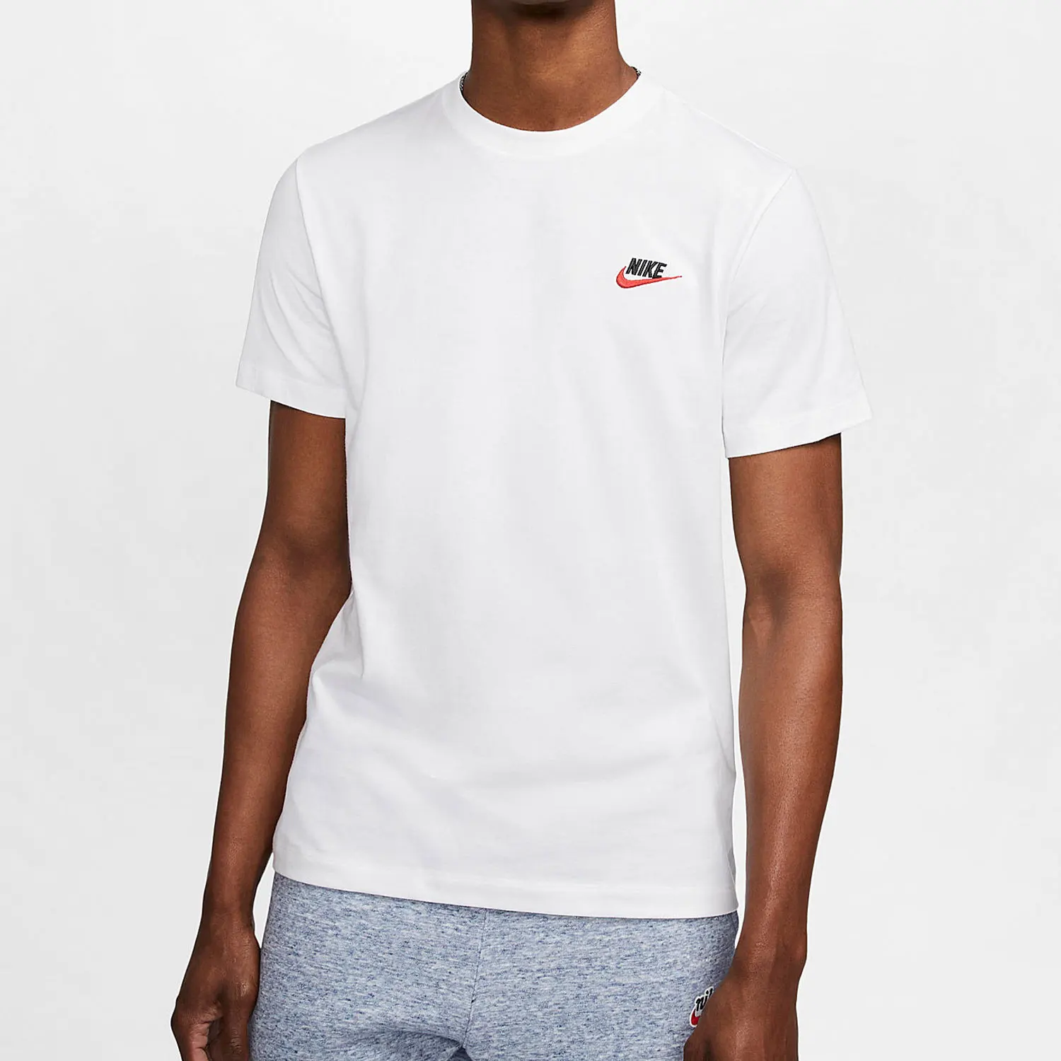 

Nike Official 2024 New Men's Sporty Breathable Simple Short Sleeve Top AR4999-100