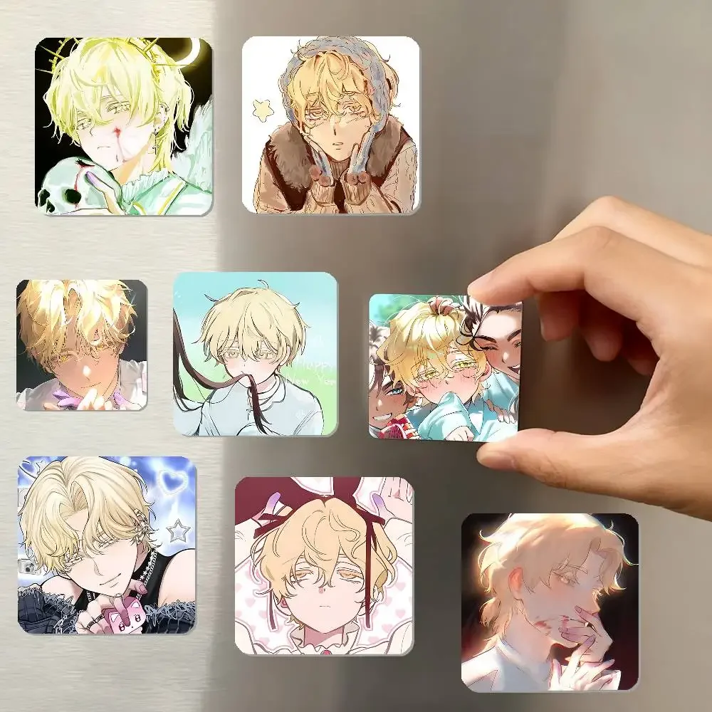 L-luka Alien Stage Refrigerator Magnet Square Stickers - Can Be Used To Personalize Home Decoration And Are Ideal Keepsakes