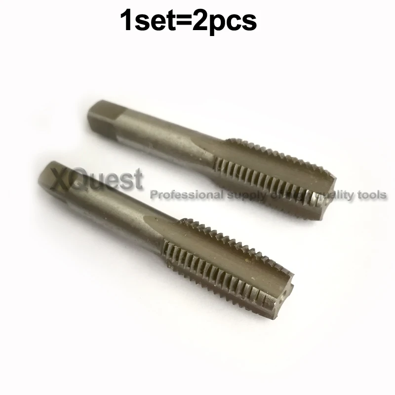 2pcs Metric Hand tap set M16 16X2 16X1.5 16X1.25 16X1 Two Bottom Fine thread Right Hand taps M16X2 M16X1.5 M16X1.25 M16X1