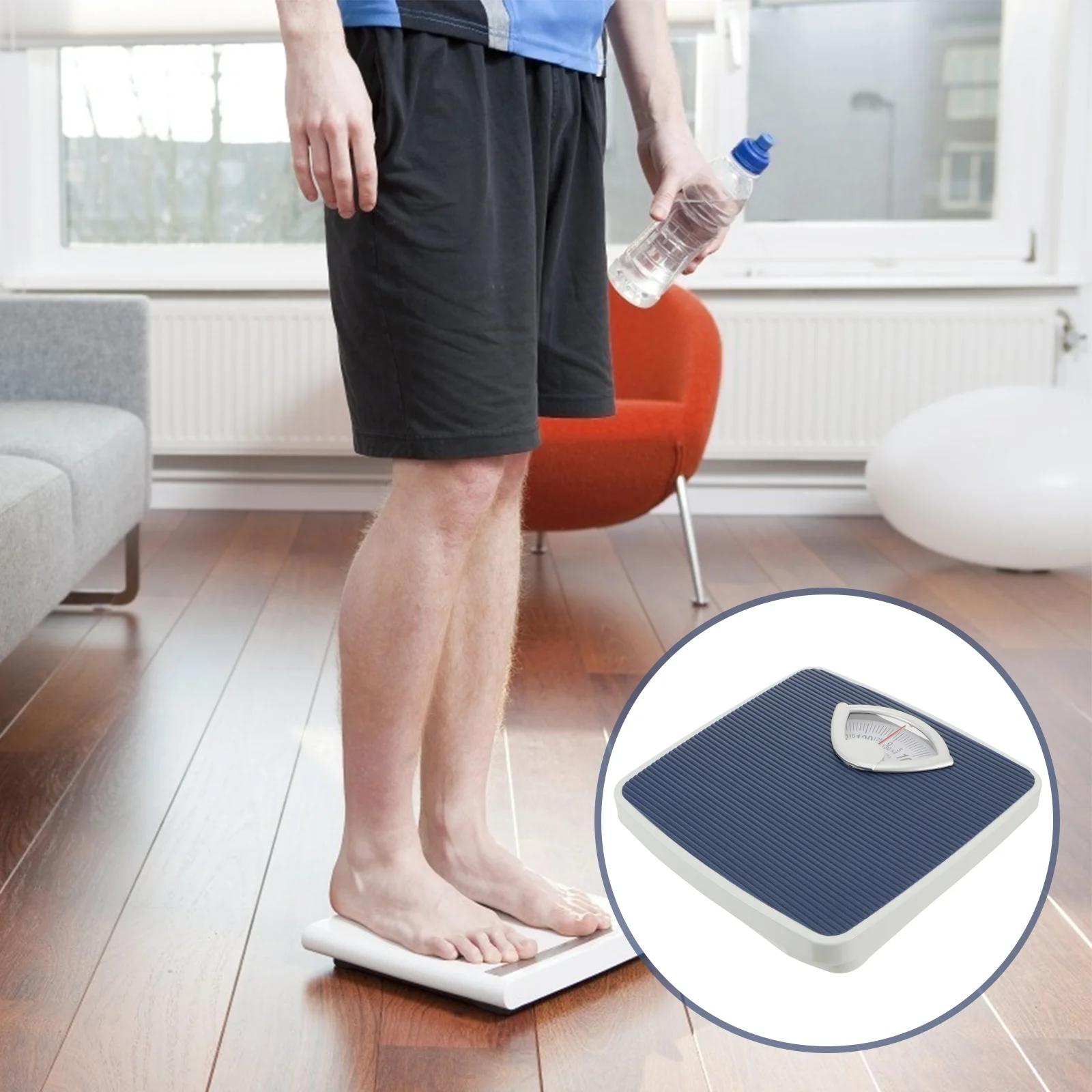 Weighing Scale Precision Bathroom Rotating Dial Home for Weight Portable Body Mechanical