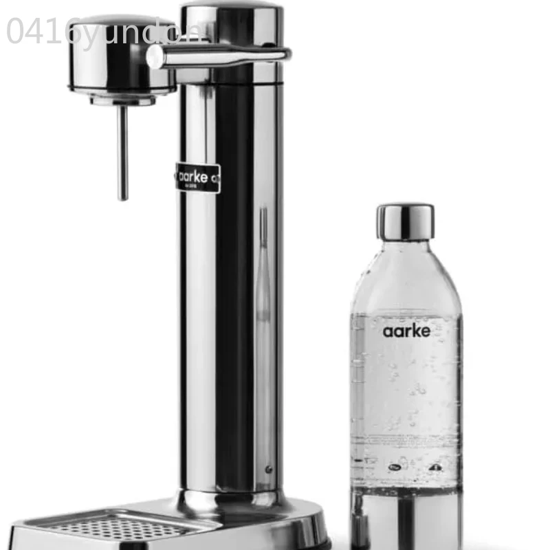 Aarke - Carbonator III Premium Carbonator-Sparkling & Seltzer Water Maker-Soda Maker With PET Bottle (Stainless Steel)