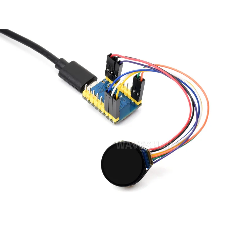 Arduino,electronic eye,raspberry pi esp32,pico stm32用の0.71インチ丸型LCDディスプレイ