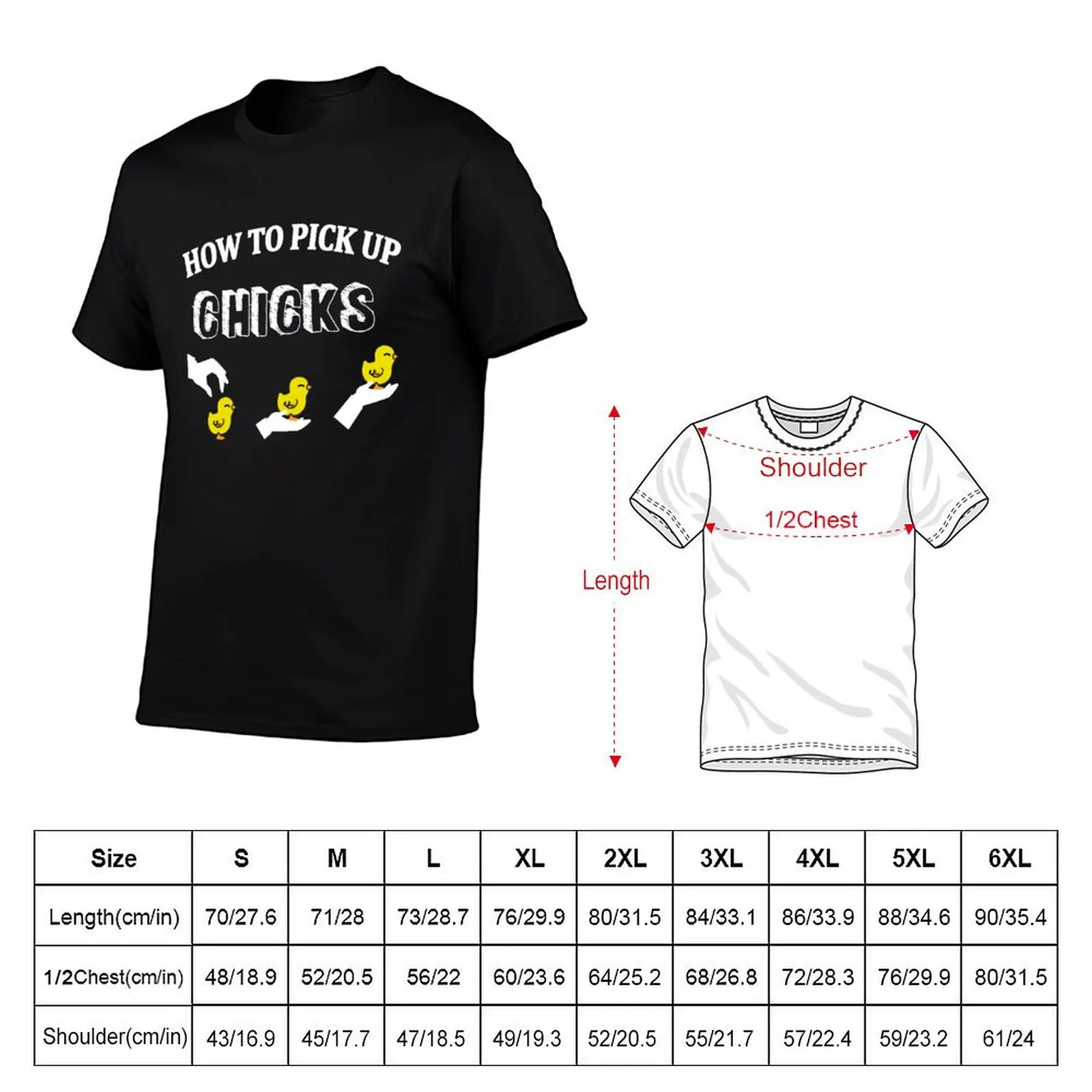 How to Pick up Chicks T-Shirt Summer Sports Quick Dry T-Shirt