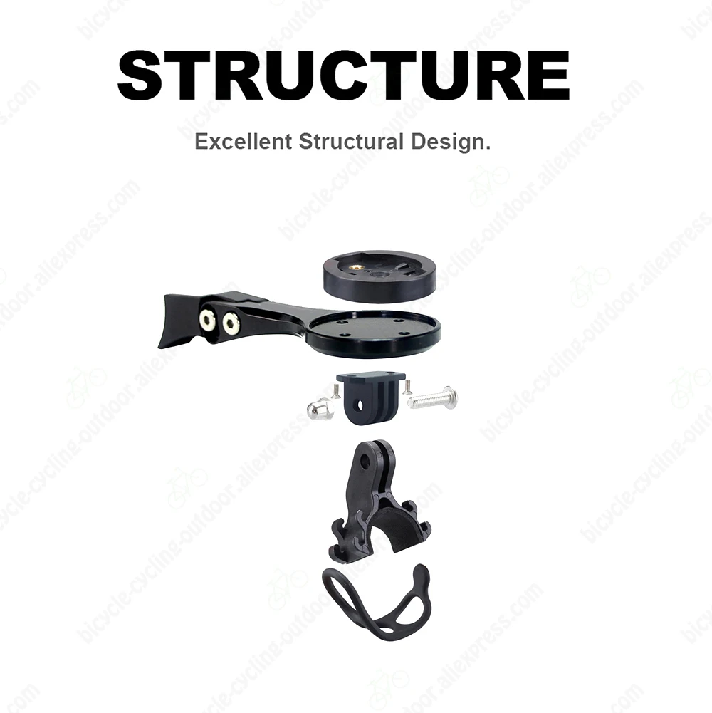 Bicycle Computer Mount No Logo Applicable For SL7 SL8 VG Bike Stopwatch Garmin/Wahoo/Bryton/Cateye Holder Models Bike Parts