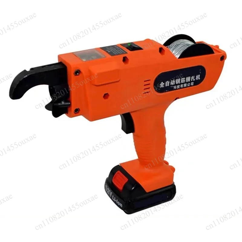 Cordless Automatic Rebar Tying Machine 12V 4500mAh Lithium Battery Portable Rebar Tier Binding Tool