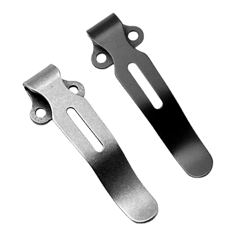 Compact Back Waist Clamp for Pocket Knives 42x14mm Compact Waist Clips Tools