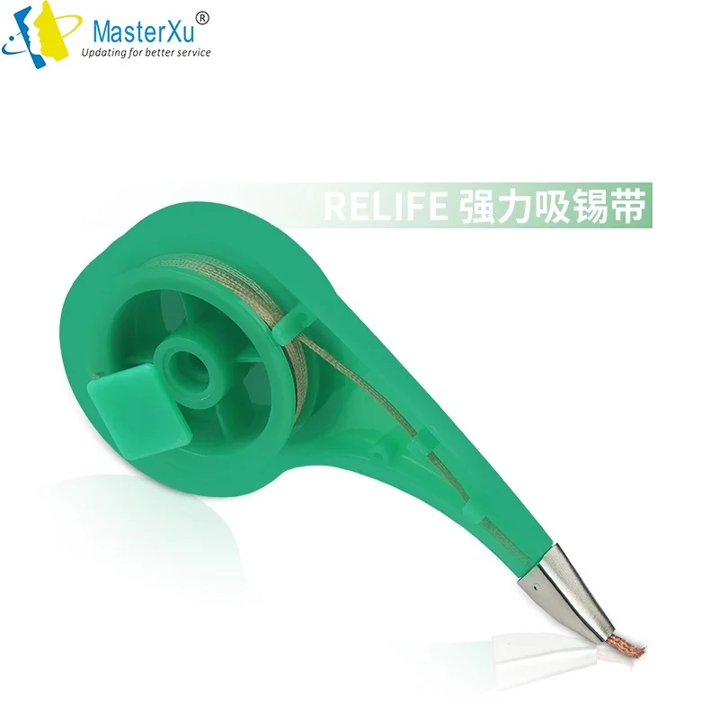 Solder Wick Relife No-Clean Copper Desoldering Braid Low Residue Tin Repair Tool RL-1520 RL-2020 RL-2520 RL-3020 RL-3520
