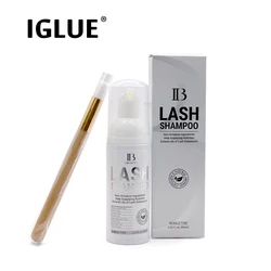 1 Bottle IBeauty Lash Shampoo Eyelash Extension Supplies No Irritating 60ML Cleanser Shampoo Makeup Tools Korea Original