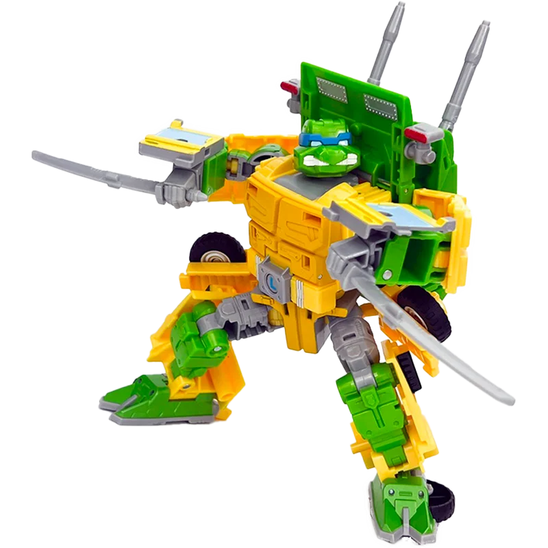 Hasbro Transformers Colaborativo Tortugas Ninja mutantes adolescentes x Transformers Party Wallop Figura de acción de 7 pulgadas Regalo F9656