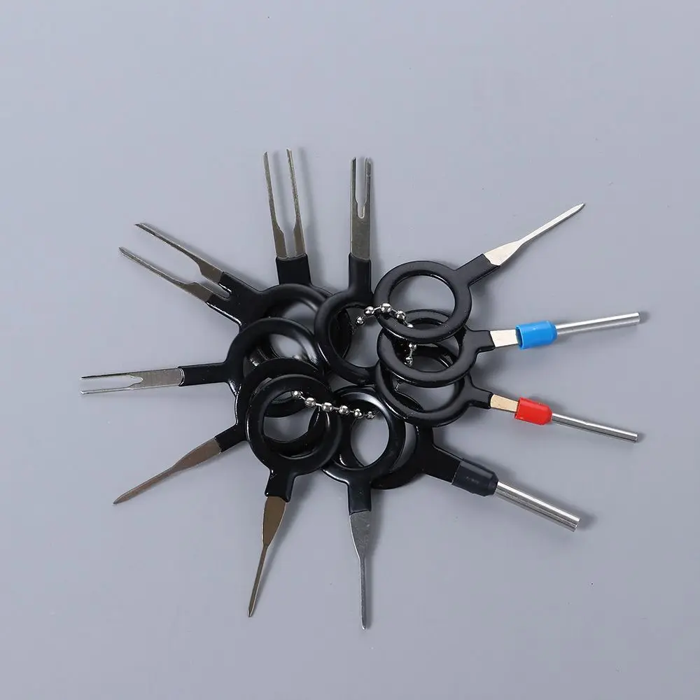 

Key Pin Car Electrical Wire Crimp Connector Extractor Automotive Plug Terminal Remove Tool Set Kit Accessories