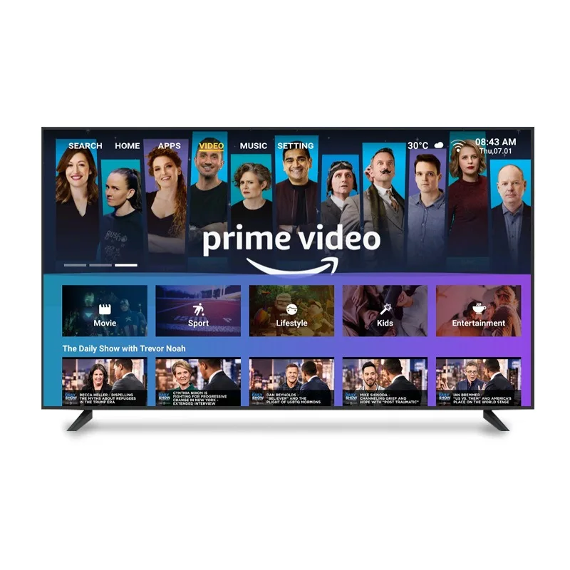 TV de red inteligente de 22-24 pulgadas con función de TV Televisión LED Electrodomésticos IPS resolución 1920*1080 PAL\NTSC\SECAM