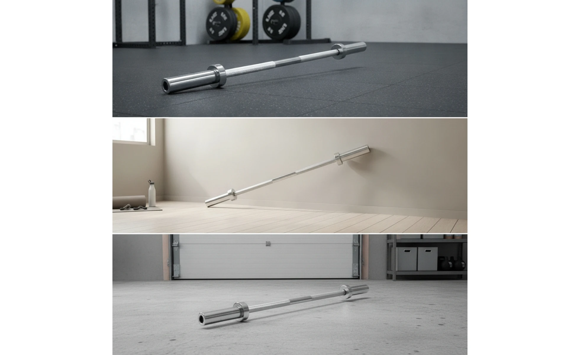 Standard Barbell Knurled Standard Bar with Rotating Sleeves Straight Bar Heavy-Duty for Weightlifters, Strength Training Standard Barbell Knurled Standard Bar with Rotating Sleeves Straight Bar Heavy-Duty for Weightlifters, Strength Training