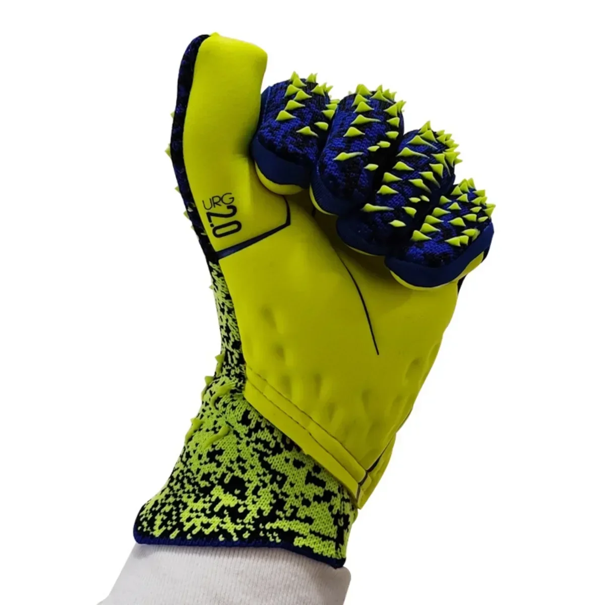 Goalkeeper Gloves Strong Grip for Soccer Goalie Goalkeeper Gloves with Size 6/7/8/9/10 Football Gloves for Kids Youth and Adult