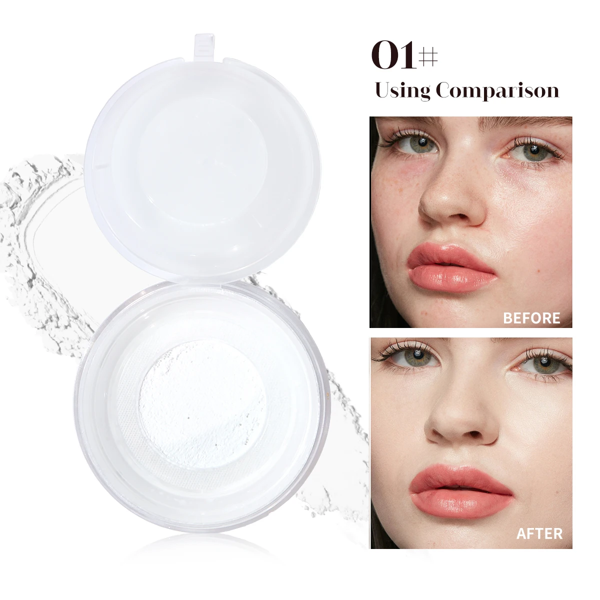 Sweat-proof Contouring Pressed Powder Palette - Long-lasting, full-coverage face foundation for all skin tones