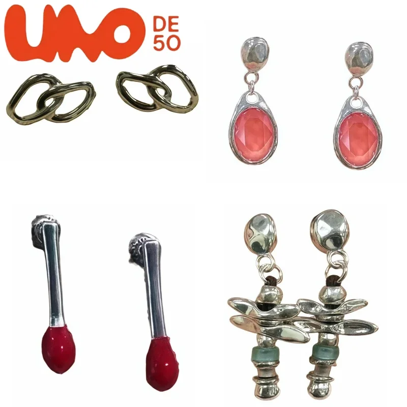

Stylish UNOde50 Earrings: 24K Gold & Silver, Luxury Look At A Great Value