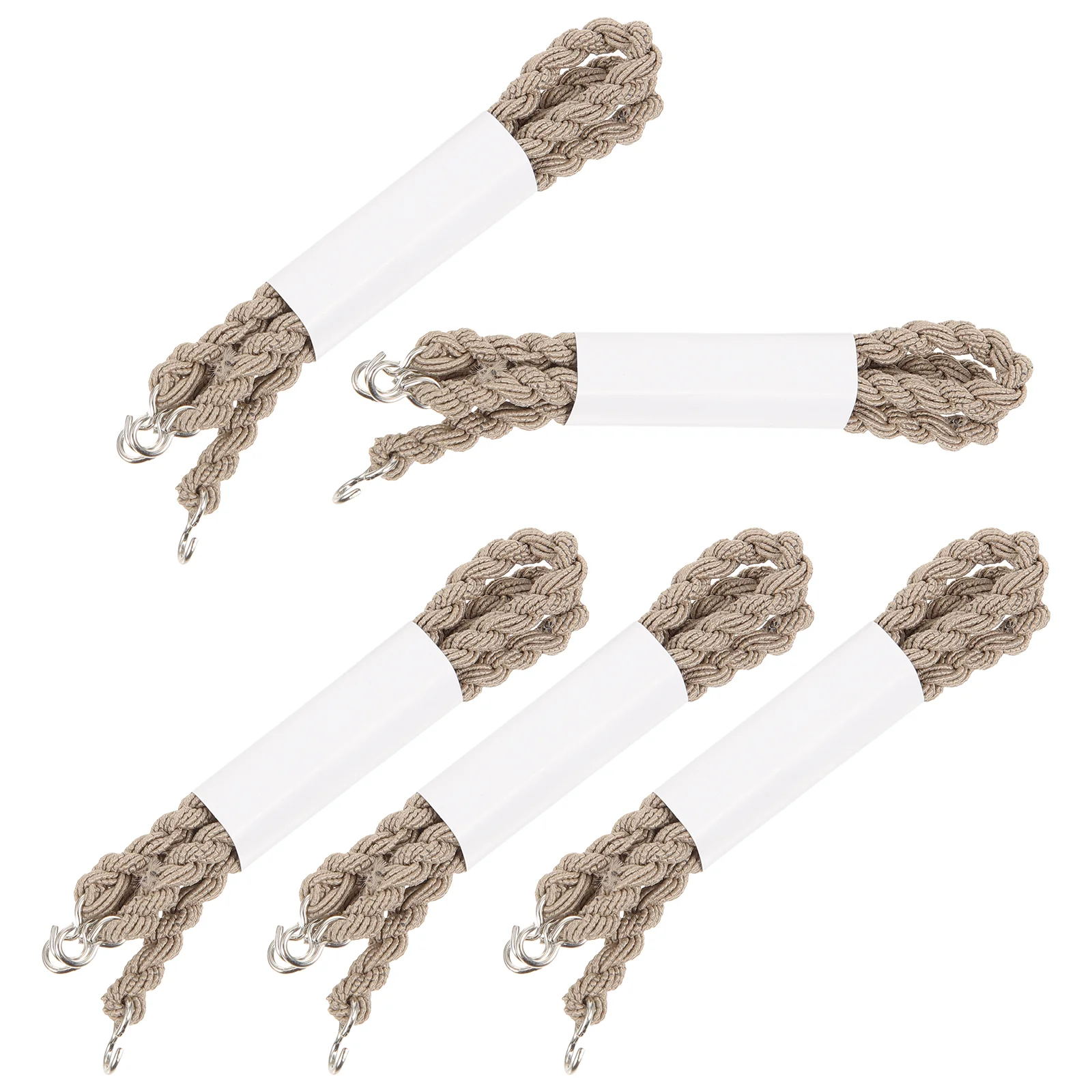 10 Pcs Boot Bands Elastic Outdoor Blousing Straps Portable Pant Ropes Binding Khaki Multi Function Sand Dirt Insect Proof High