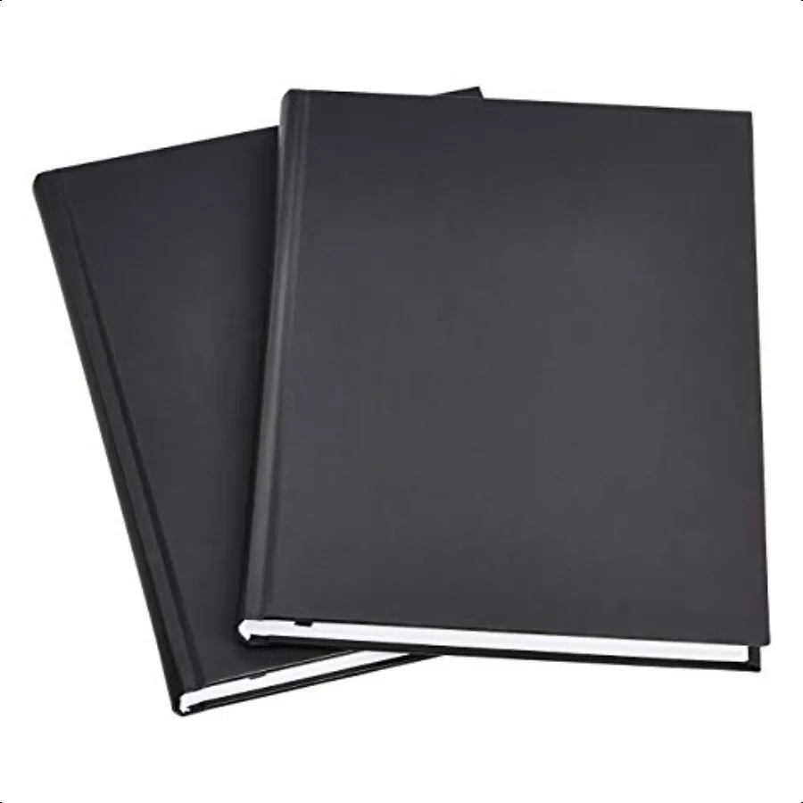 Журнал Profional Journal 10,5X7,5 дюймов, черный, 2 шт.