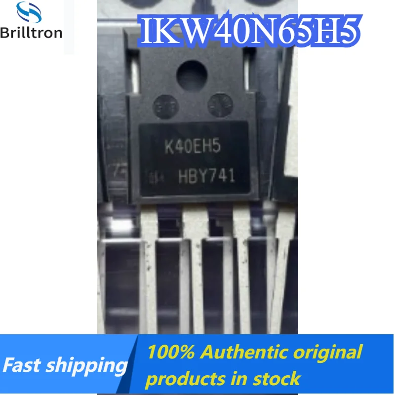10-30PCS  IKW40N65H5 K40EH5 TO-247 IGBT Brand New, Original Stock, Fast Shipping.