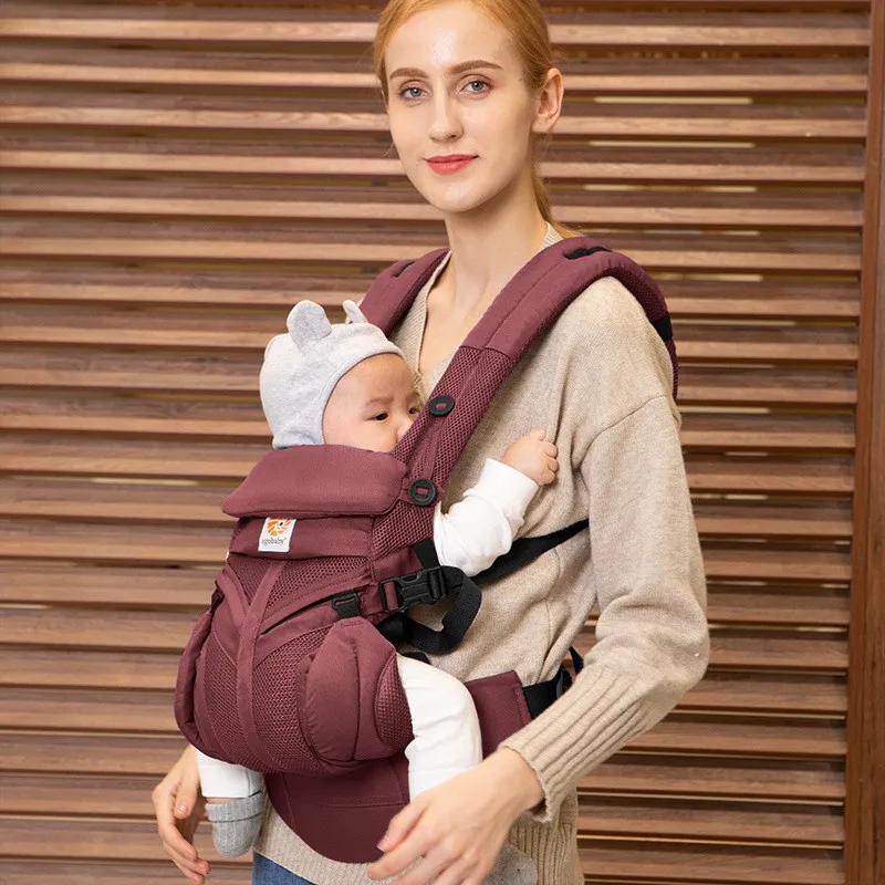 Baby Carrier Ergonomic Backpack Cotton Wraps Kangaroo Newborn Baby Sling